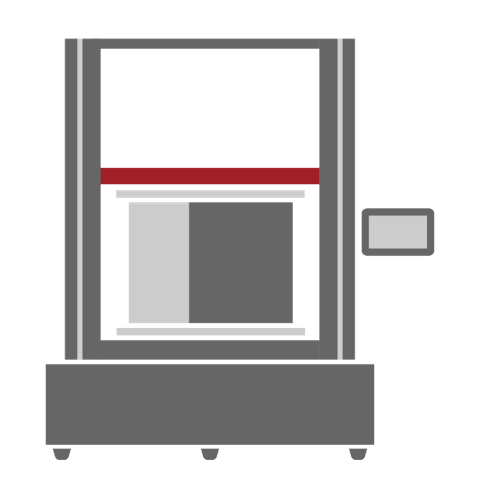 Box compression machines